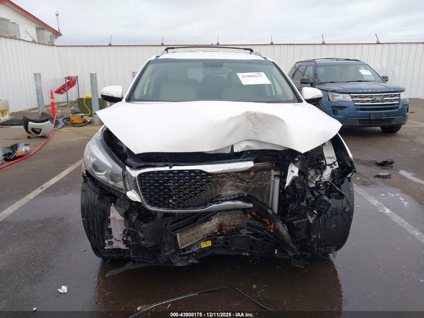 2018 Kia Sorento 3.3L Ex VIN: 5XYPHDA57JG417586 Lot: 43908175