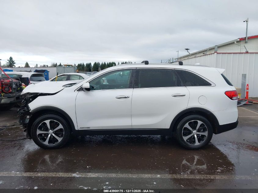2018 Kia Sorento 3.3L Ex VIN: 5XYPHDA57JG417586 Lot: 43908175