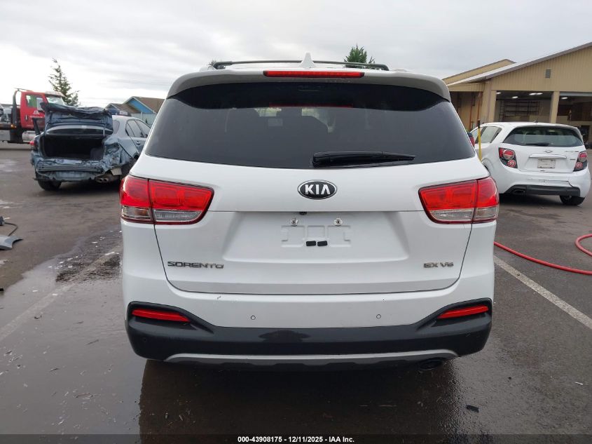 2018 Kia Sorento 3.3L Ex VIN: 5XYPHDA57JG417586 Lot: 43908175