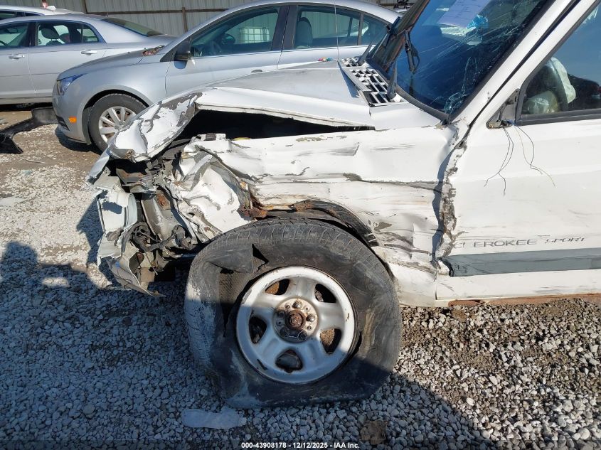 2000 Jeep Cherokee Sport VIN: 1J4FF48S8YL236910 Lot: 43908178