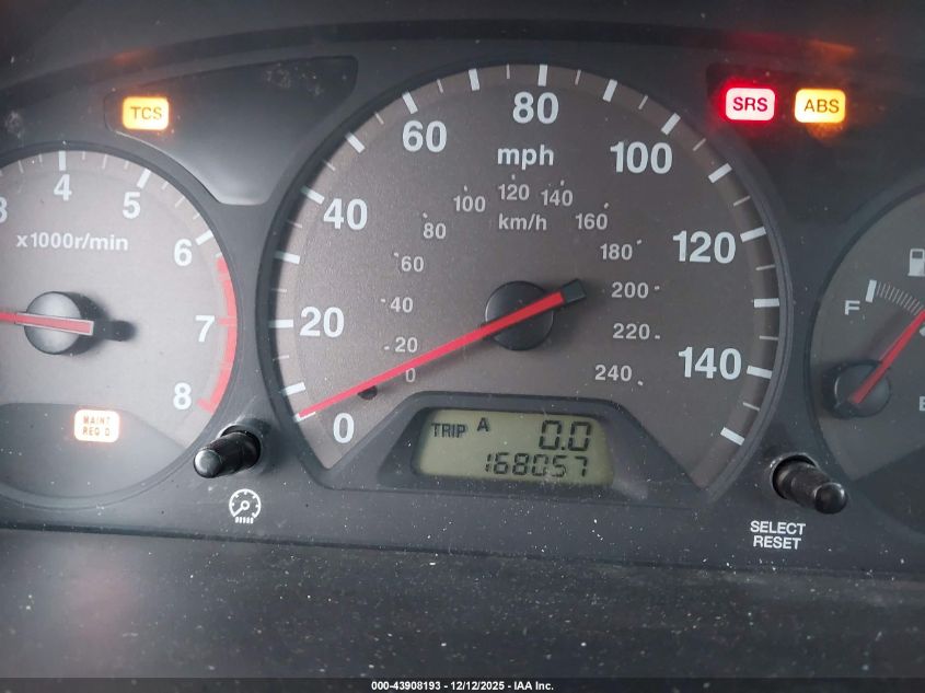 2002 Honda Accord 3.0 Ex VIN: 1HGCG22512A016753 Lot: 43908193