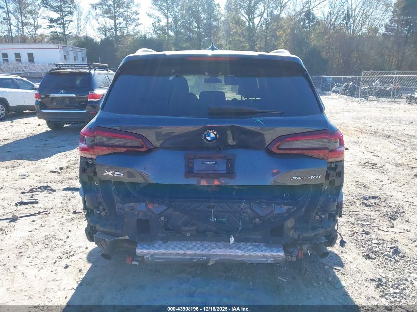 2021 BMW X5 xDrive40I VIN: 5UXCR6C03M9G89925 Lot: 43908196