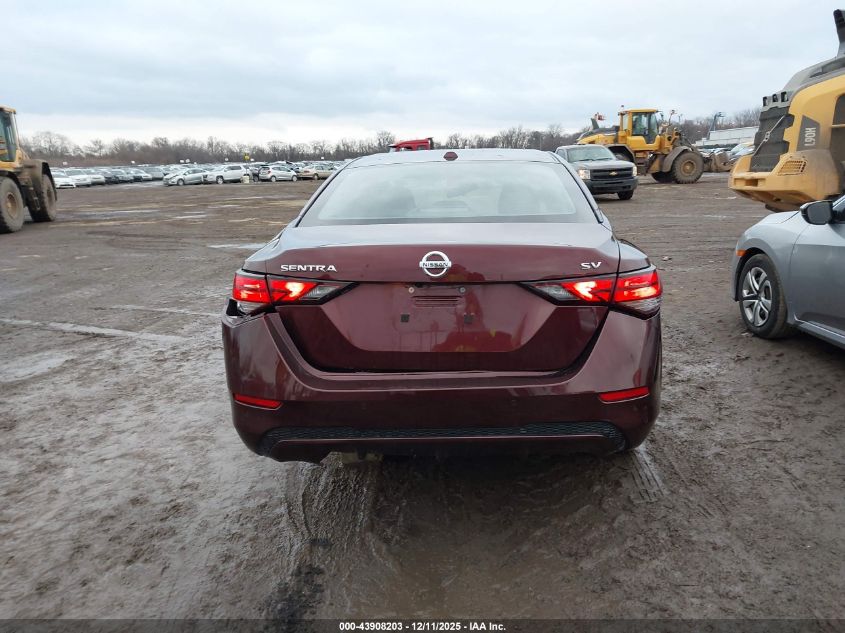 2023 Nissan Sentra Sv Xtronic Cvt VIN: 3N1AB8CV3PY308612 Lot: 43908203
