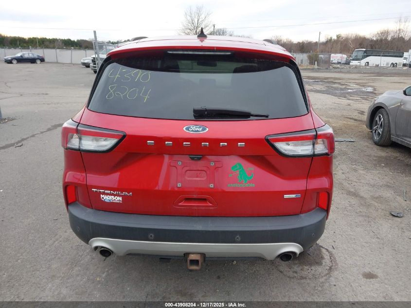 2020 Ford Escape Titanium VIN: 1FMCU9J9XLUB17791 Lot: 43908204
