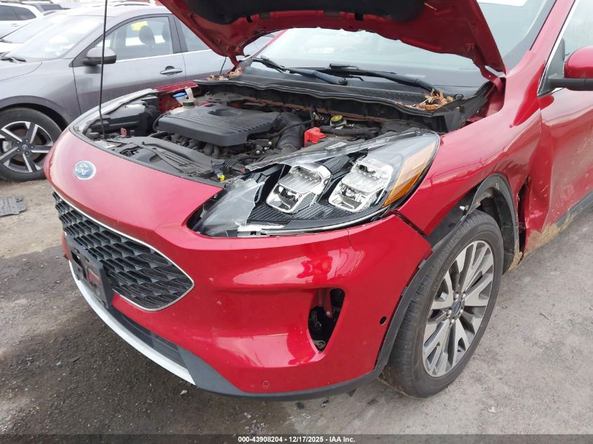 2020 Ford Escape Titanium VIN: 1FMCU9J9XLUB17791 Lot: 43908204