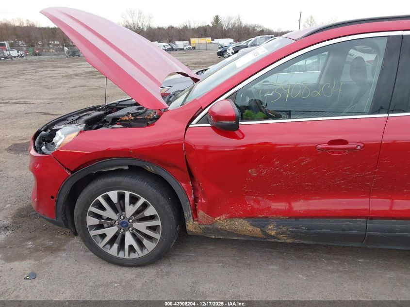 2020 Ford Escape Titanium VIN: 1FMCU9J9XLUB17791 Lot: 43908204