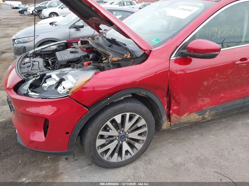 2020 Ford Escape Titanium VIN: 1FMCU9J9XLUB17791 Lot: 43908204