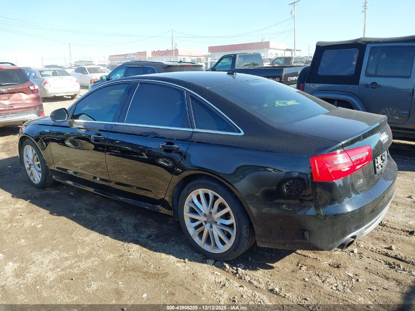 2014 Audi A6 3.0T Premium Plus VIN: WAUHGAFC2EN039184 Lot: 43908205