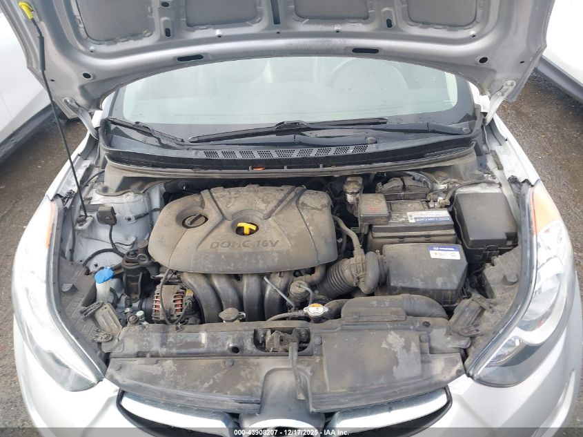 2013 Hyundai Elantra Limited VIN: KMHDH4AE1DU871639 Lot: 43908207