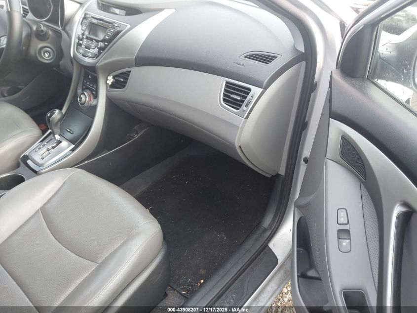 2013 Hyundai Elantra Limited VIN: KMHDH4AE1DU871639 Lot: 43908207