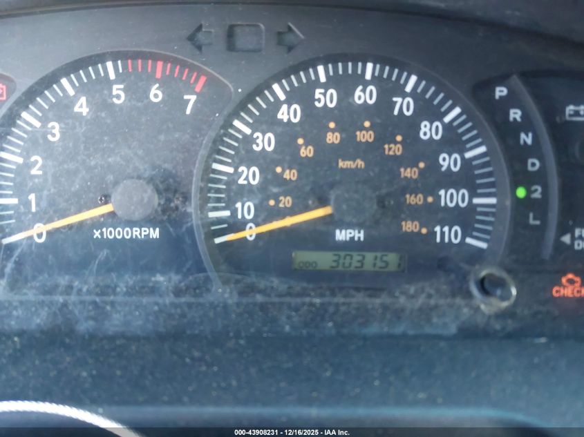 2002 Toyota Tundra Sr5 V8 VIN: 5TBBT44112S253332 Lot: 43908231