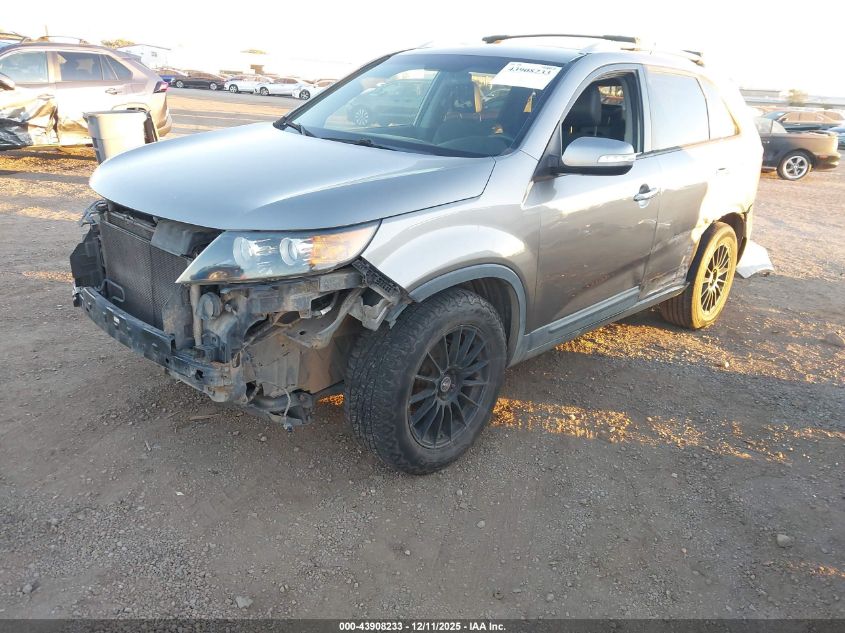 2012 Kia Sorento Ex V6 VIN: 5XYKU4A23CG199077 Lot: 43908233