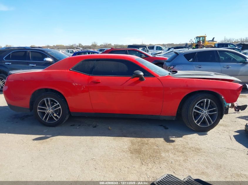 2019 Dodge Challenger Sxt Awd VIN: 2C3CDZGG7KH677865 Lot: 43908243