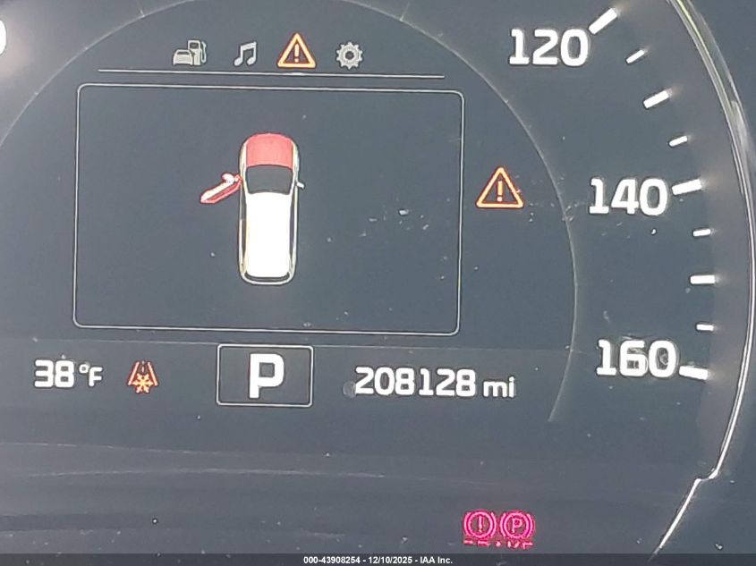 2018 Kia Sorento 3.3L Ex VIN: 5XYPHDA57JG354733 Lot: 43908254