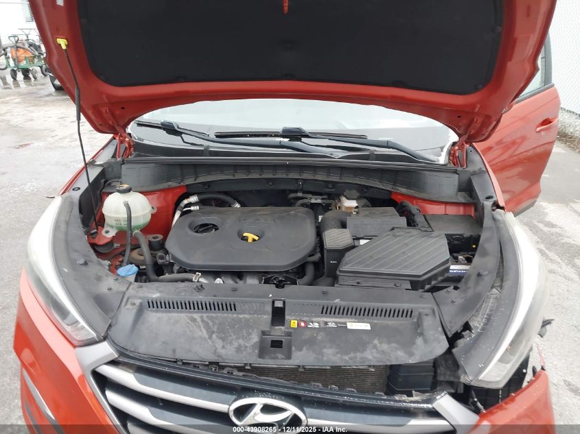 2017 Hyundai Tucson Se VIN: KM8J33A45HU300910 Lot: 43908265