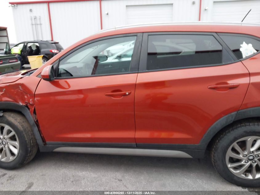 2017 Hyundai Tucson Se VIN: KM8J33A45HU300910 Lot: 43908265