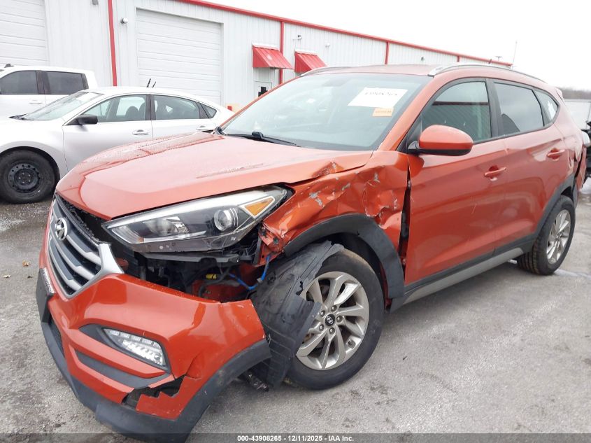 2017 Hyundai Tucson Se VIN: KM8J33A45HU300910 Lot: 43908265