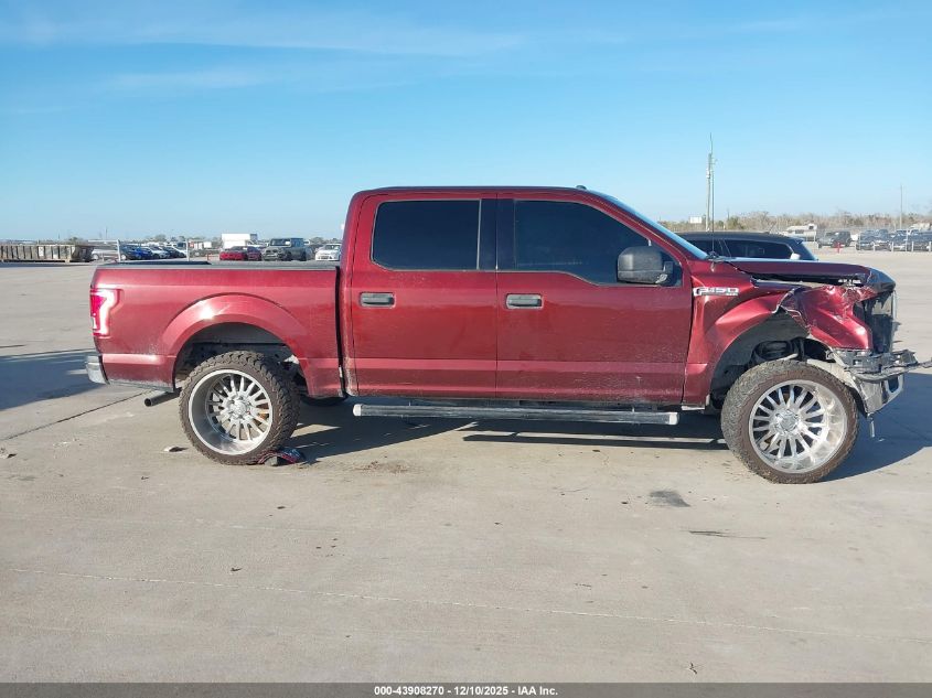 2017 Ford F-150 Xlt VIN: 1FTEW1C84HFB67885 Lot: 43908270