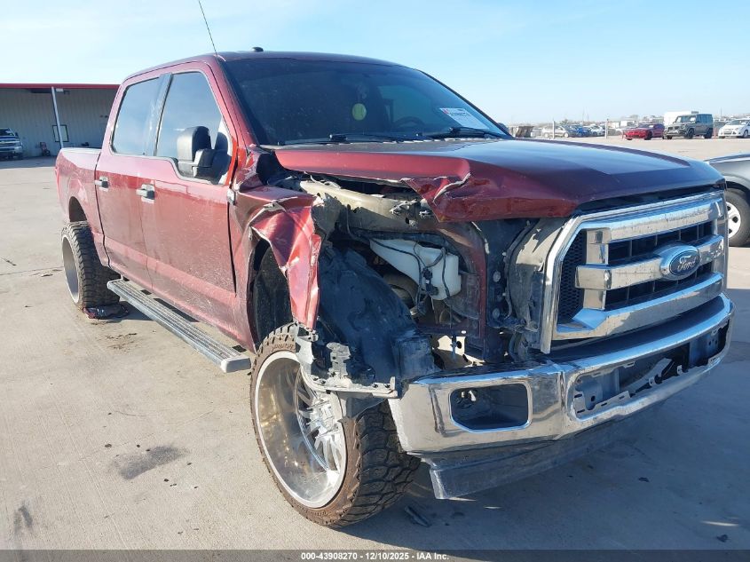 2017 Ford F-150 Xlt VIN: 1FTEW1C84HFB67885 Lot: 43908270