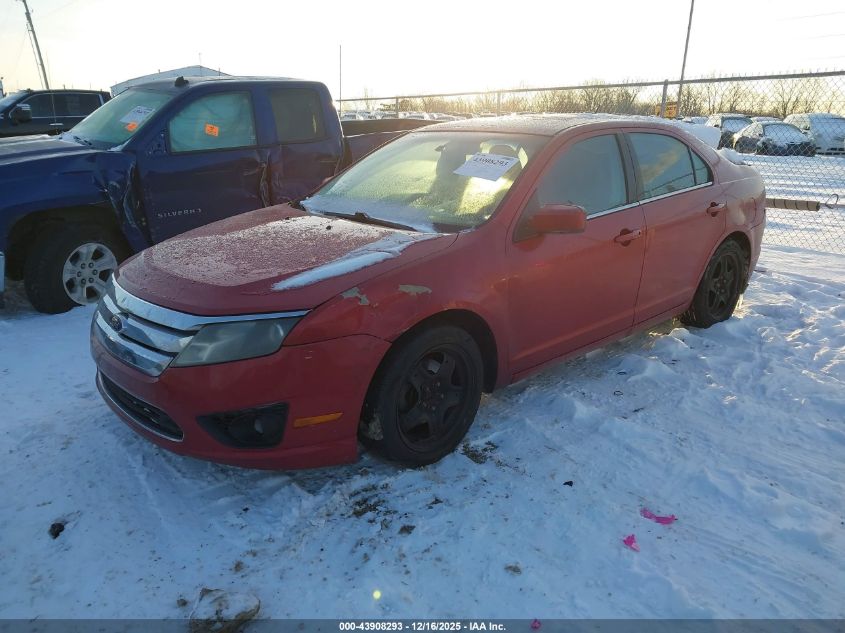 2010 Ford Fusion Se VIN: 3FAHP0HA8AR292595 Lot: 43908293