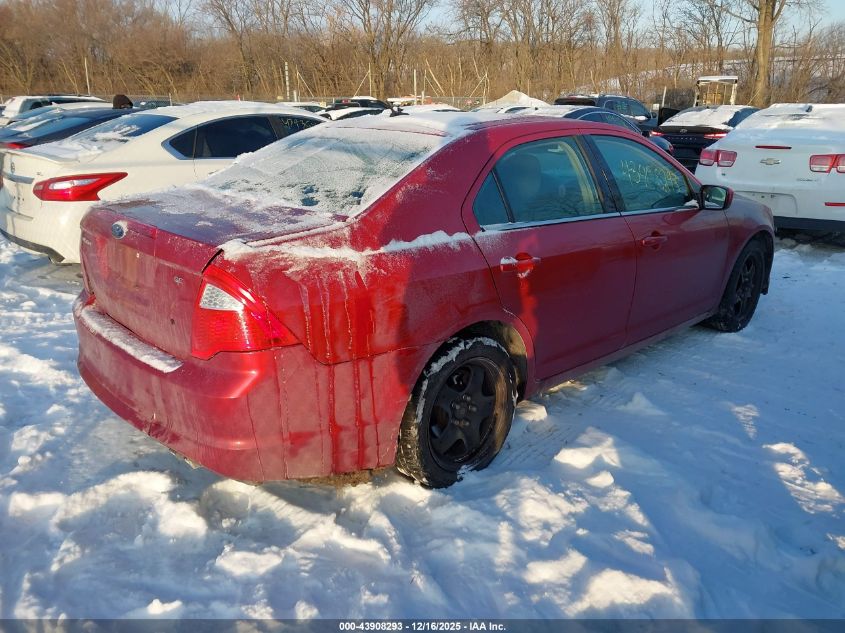 2010 Ford Fusion Se VIN: 3FAHP0HA8AR292595 Lot: 43908293
