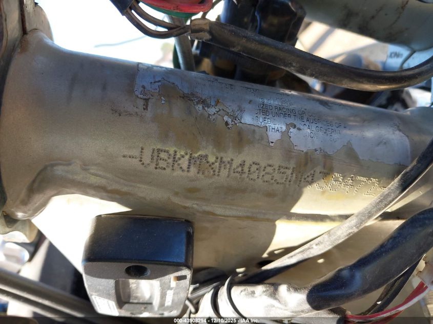 2005 Ktm 520 Sx VIN: VBKMXM4085M438472 Lot: 43908294