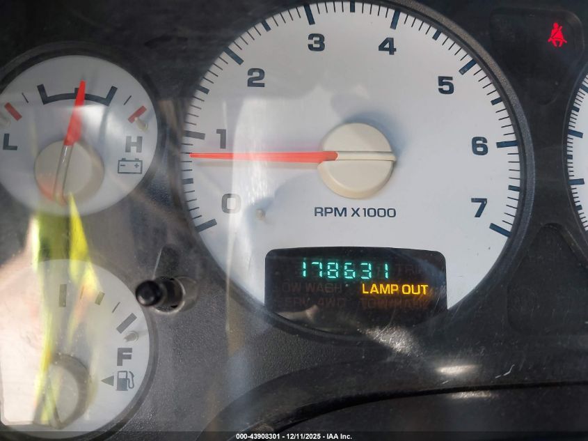 2005 Dodge Ram 1500 Slt/Laramie VIN: 1D7HA18D55J603501 Lot: 43908301