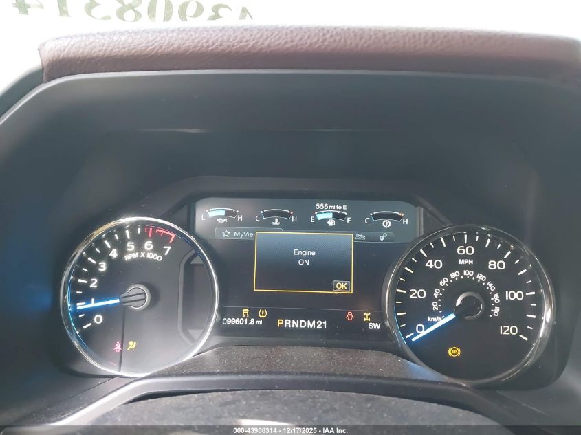 2015 Ford F-150 Platinum VIN: 1FTEW1EGXFFC97834 Lot: 43908314