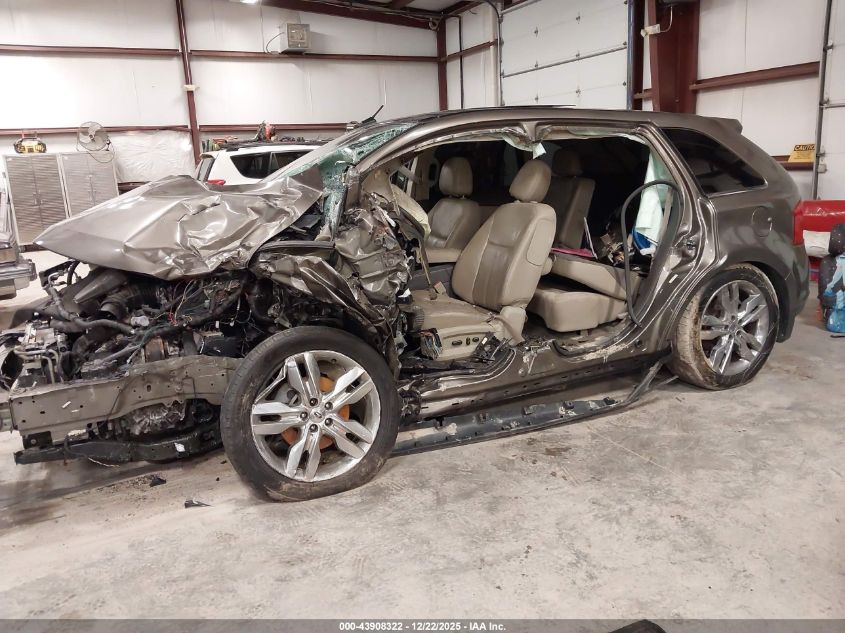 2013 Ford Edge Limited VIN: 2FMDK3KC2DBC29638 Lot: 43908322