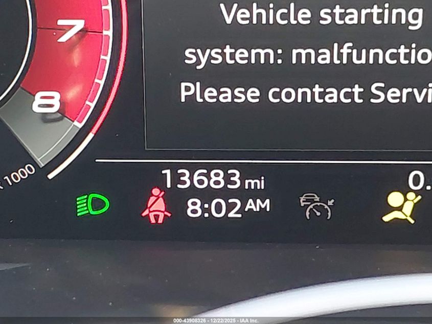 2024 Audi Sq8 Premium Plus 4.0 Tfsi Quattro VIN: WA1AWBF12RD008227 Lot: 43908326