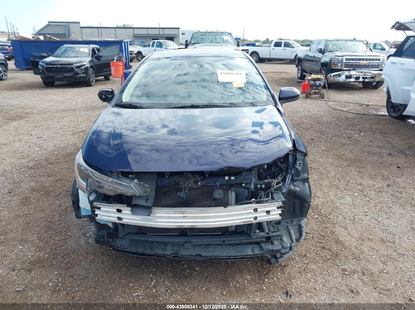 2021 Toyota Corolla Le VIN: 5YFEPMAE8MP234921 Lot: 43908341