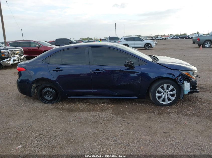 2021 Toyota Corolla Le VIN: 5YFEPMAE8MP234921 Lot: 43908341