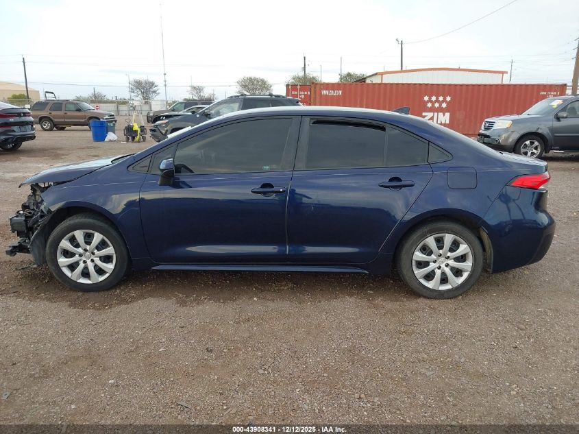 2021 Toyota Corolla Le VIN: 5YFEPMAE8MP234921 Lot: 43908341