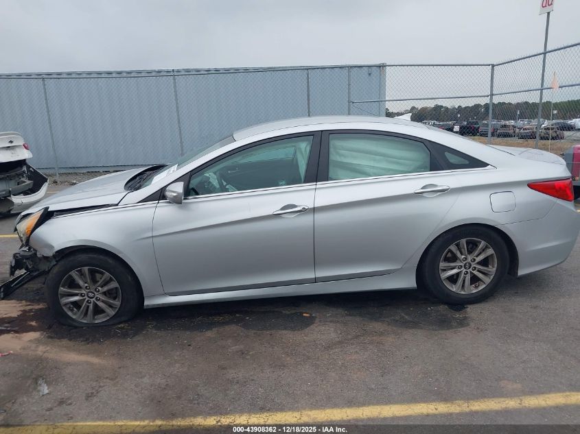 2014 Hyundai Sonata Gls VIN: 5NPEB4AC5EH813408 Lot: 43908362