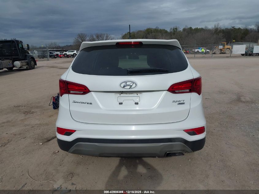 2018 Hyundai Santa Fe Sport 2.4L VIN: 5XYZTDLB9JG539456 Lot: 43908386