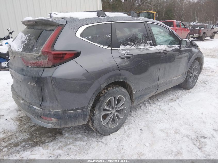 2021 Honda Cr-V Awd Ex-L VIN: 2HKRW2H88MH629929 Lot: 43908389