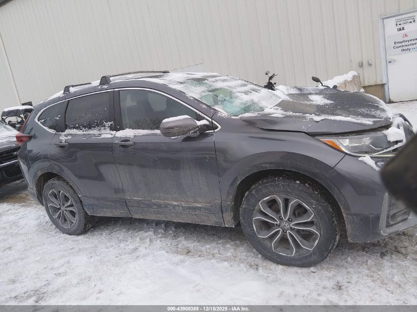 2021 Honda Cr-V Awd Ex-L VIN: 2HKRW2H88MH629929 Lot: 43908389