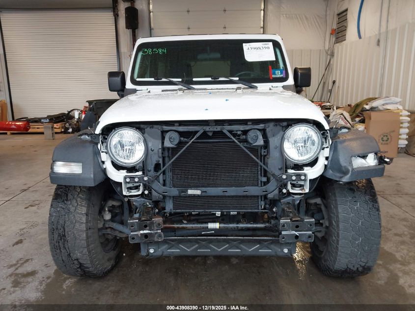 2018 Jeep Wrangler Unlimited Sport S 4X4 VIN: 1C4HJXDG2JW143885 Lot: 43908390