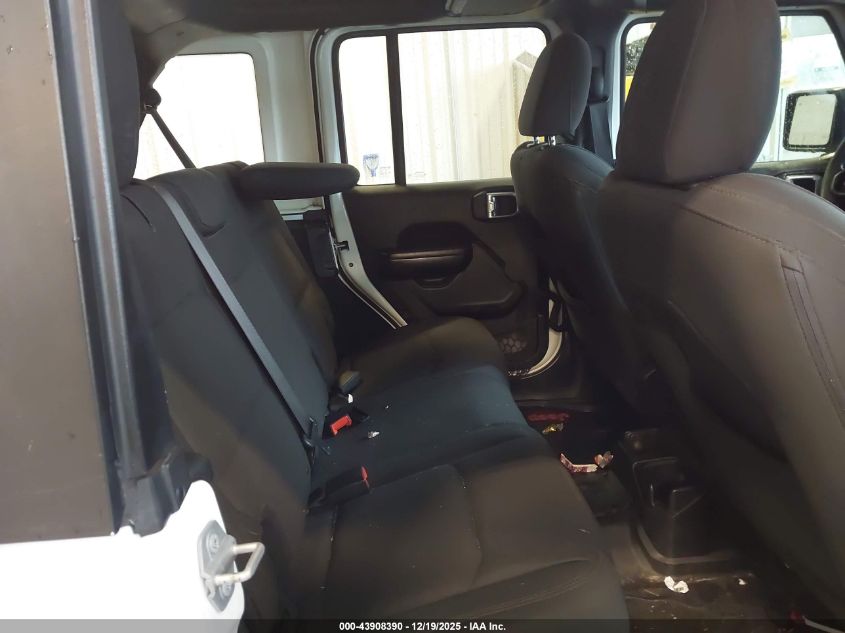 2018 Jeep Wrangler Unlimited Sport S 4X4 VIN: 1C4HJXDG2JW143885 Lot: 43908390