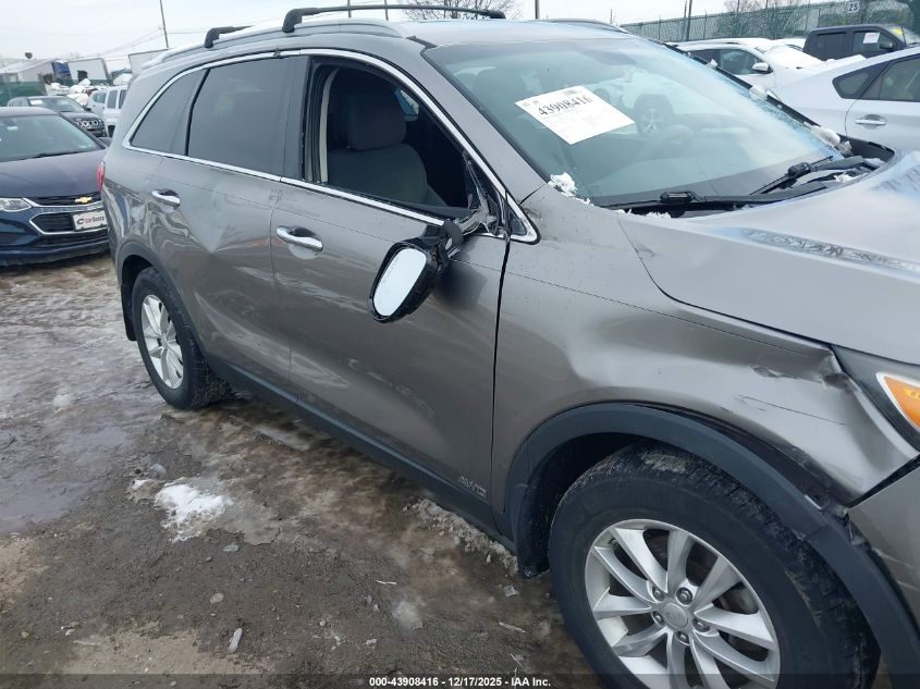 2016 Kia Sorento 2.4L Lx VIN: 5XYPGDA39GG013618 Lot: 43908416