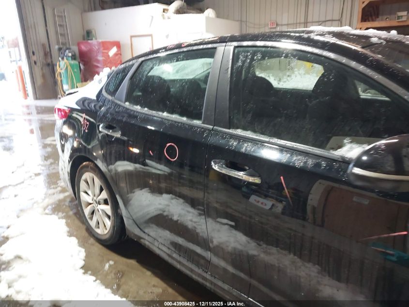 2018 Kia Optima Lx VIN: 5XXGT4L34JG262607 Lot: 43908425