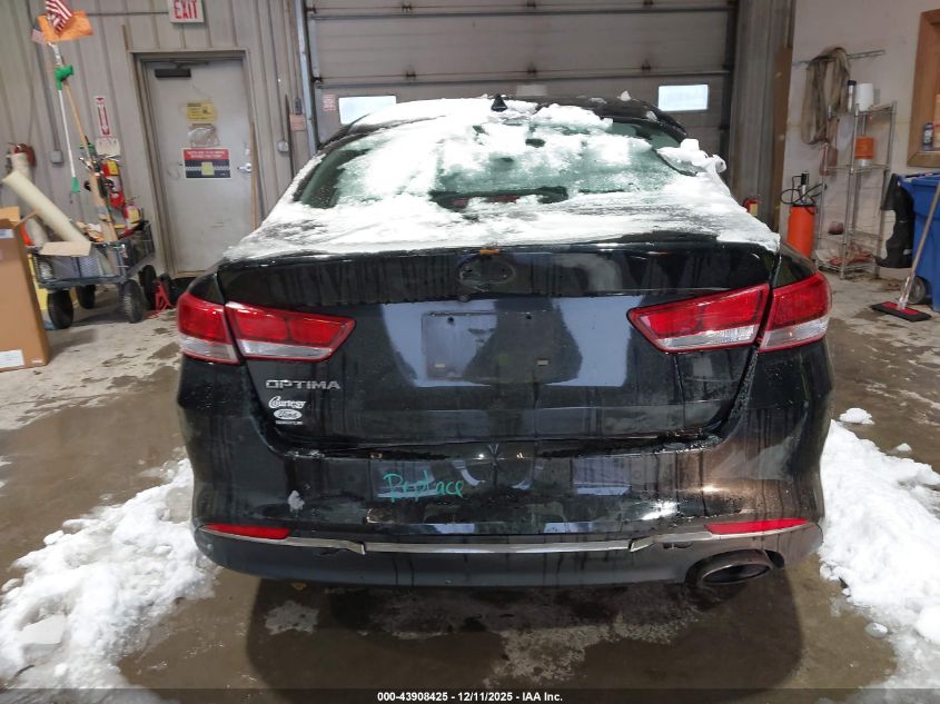 2018 Kia Optima Lx VIN: 5XXGT4L34JG262607 Lot: 43908425