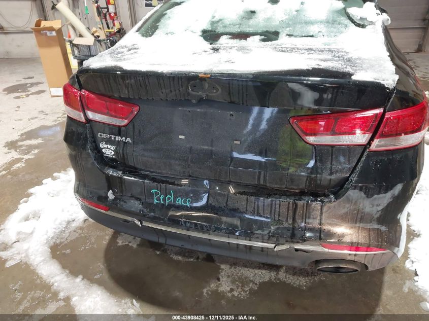 2018 Kia Optima Lx VIN: 5XXGT4L34JG262607 Lot: 43908425