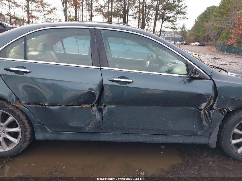 2006 Acura Tsx VIN: JH4CL96836C021887 Lot: 43908429