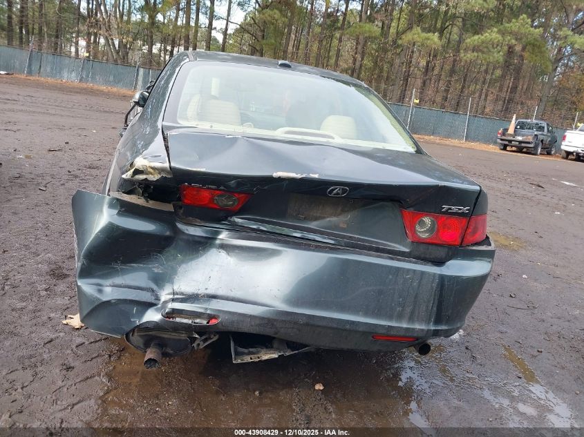 2006 Acura Tsx VIN: JH4CL96836C021887 Lot: 43908429