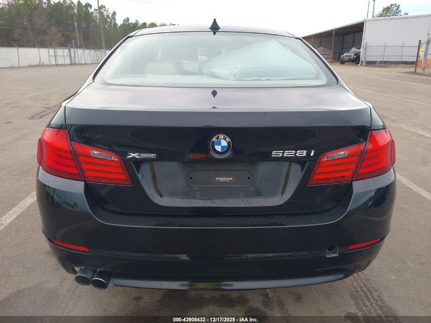2013 BMW 528I xDrive VIN: WBAXH5C55DD108900 Lot: 43908432