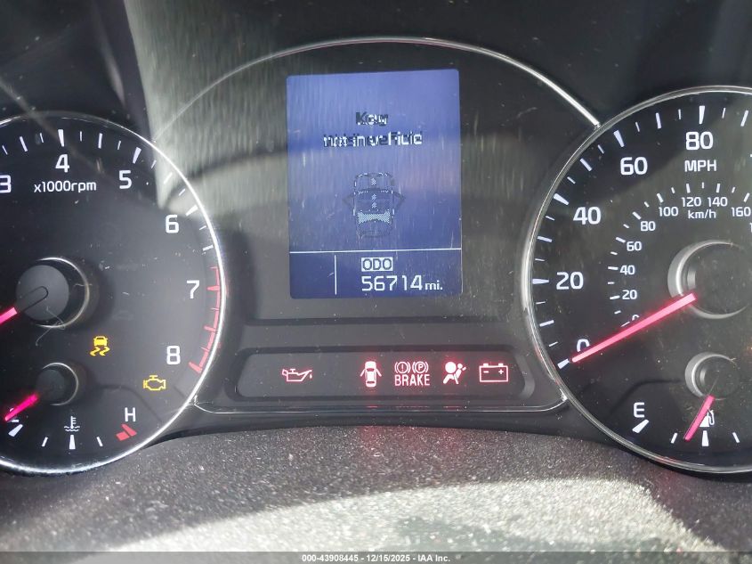 2016 Kia Forte Ex VIN: KNAFZ4A80G5549915 Lot: 43908445