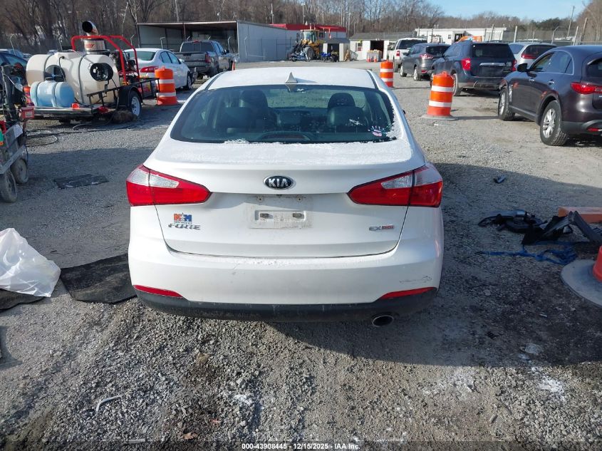 2016 Kia Forte Ex VIN: KNAFZ4A80G5549915 Lot: 43908445