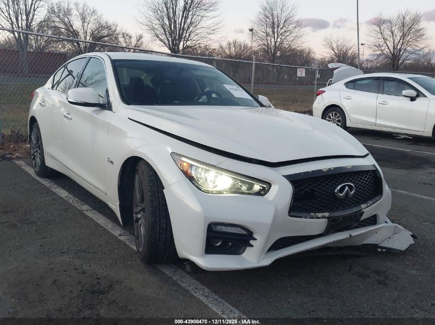 INFINITI Q50 3.0T RED SPORT 400