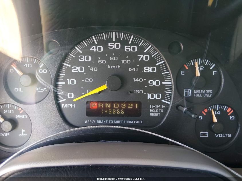 1998 Chevrolet Astro VIN: 1GNDM19WXWB148891 Lot: 43908503